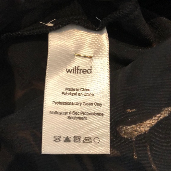 Wilfred XS velvet crop top - Picture 5 of 5